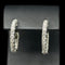 1.50ct. T.W. Diamond Estate Hoop Earrings White Gold - J42743