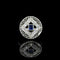 .20ct. Sapphire & .25ct. T.W. Diamond Vintage Wedding - Fashion Ring White Gold - J42744