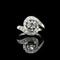 .50ct. Diamond Vintage Engagement - Fashion Ring Platinum - J42762