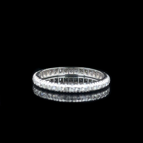 .50ct. T.W. Diamond Estate Wedding - Eternity Band Platinum - J42794
