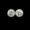.63ct. T.W. Diamond Estate Stud Earrings White Gold - J42938