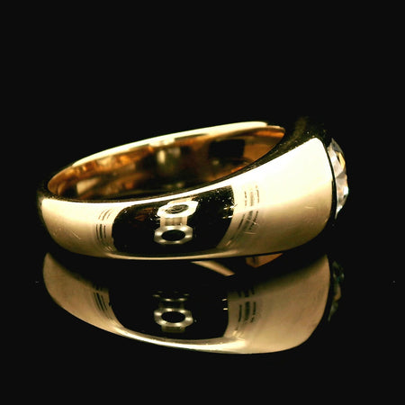 1.25ct. Diamond Gents Vintage Fashion Ring F.F. Felger Yellow Gold - J42943