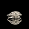 Art Deco .48ct. Diamond Antique Engagement - Fashion Ring Platinum - J43057