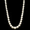 3.5-6.8mm Cultured Pearl Vintage Necklace White Gold - J43061
