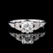 Art Deco .53ct. Diamond Antique Engagement - Fashion Ring Platinum - J43202