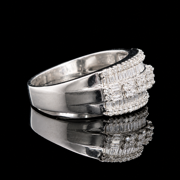 1.25ct. T.W. Diamond Estate Wedding - Fashion Ring White Gold - J43255