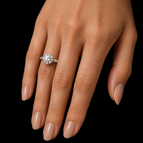 Art Deco 1.26ct. Diamond Antique Engagement - Fashion Ring Platinum - J43271