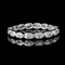 Art Deco .75ct. T.W. Diamond Antique Wedding - Eternity Band Platinum - J43276