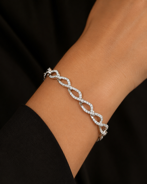 1.50ct. T.W. Diamond Estate Bracelet White Gold - J43282