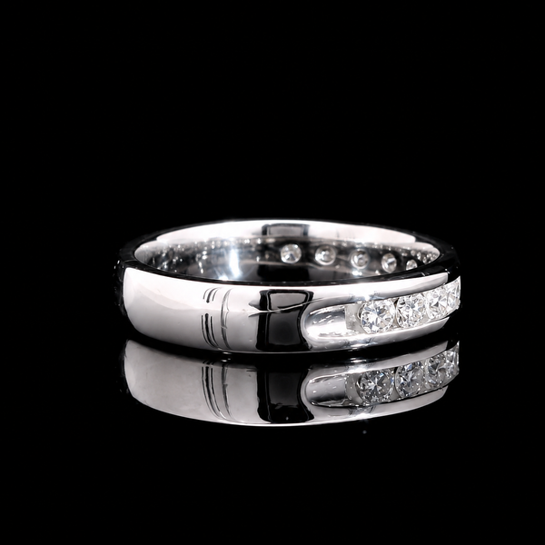 .55ct. T.W. Diamond Estate Wedding - Anniversary Band White Gold - J43999