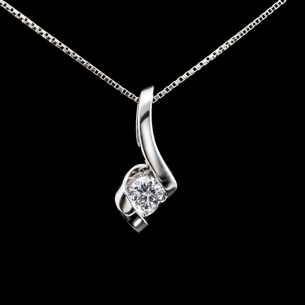 .20ct. Diamond Estate Necklace White Gold - J44025