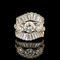 6.12ct. T.W. Diamond Estate Wedding - Fashion Ring Yellow & White Gold - J44083C
