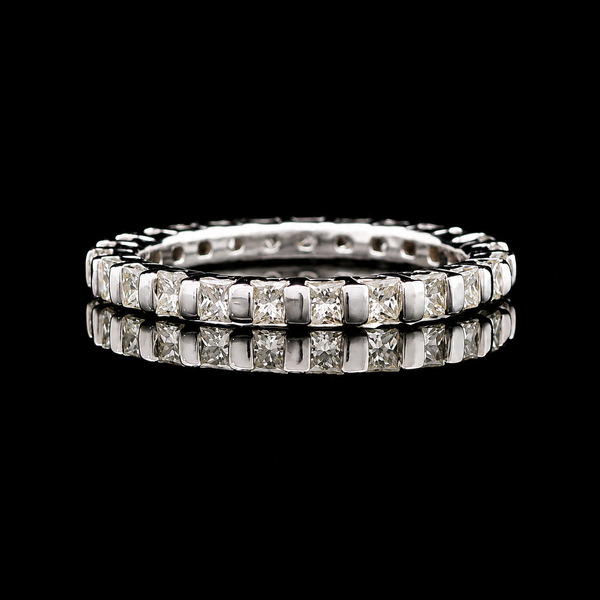 1.25ct. T.W. Diamond Estate Wedding - Eternity Band White Gold - J44085