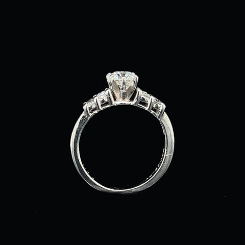 .35ct. Diamond Estate Engagement - Fashion Ring Platinum - J36345