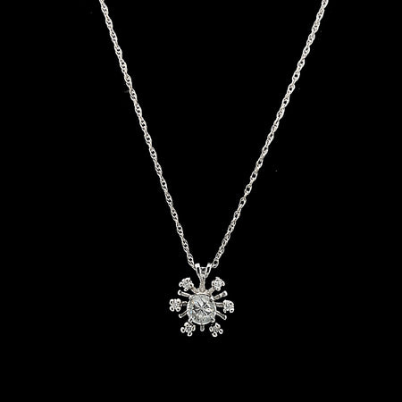 .70ct. Diamond Estate Necklace White Gold - J40107