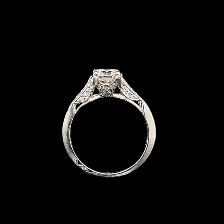 Estate, Tacori, Engagement Ring, Wedding Ring, Diamond, Platinum 