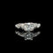 Art Deco .85ct. Diamond Antique Engagement - Fashion Ring Platinum- J39263