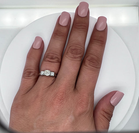 Vintage, Engagement Ring, Wedding Ring, Diamond, Platinum