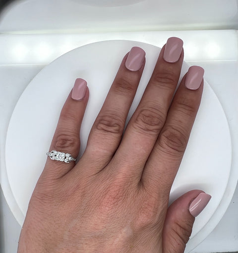 Art Deco .35ct. Diamond Antique Engagement - Fashion Ring Platinum - J39977