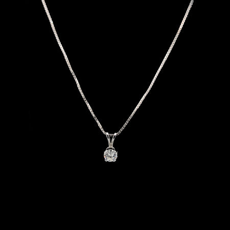 .62ct. Diamond Estate Necklace White Gold - J40033
